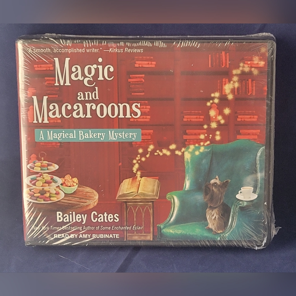 BRAND NEW SEALED AUDIOBOOK Magic and Macaroons: A Magical Bakery Mystery